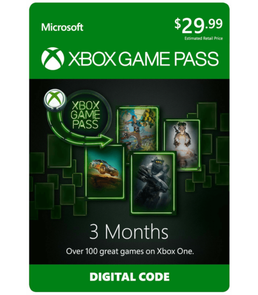 Xbox Game Pass 3 Meses